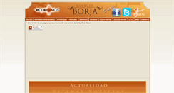 Desktop Screenshot of colegioborja.com